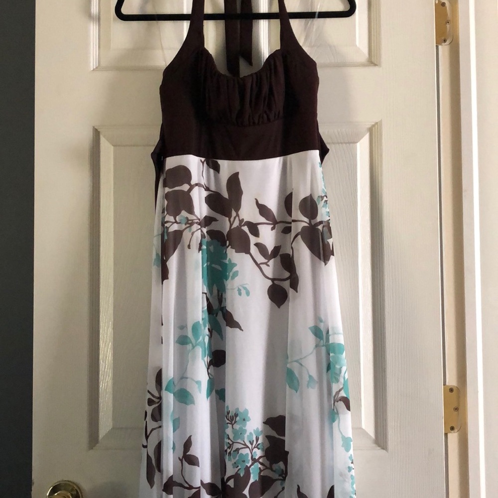 Floral print dress